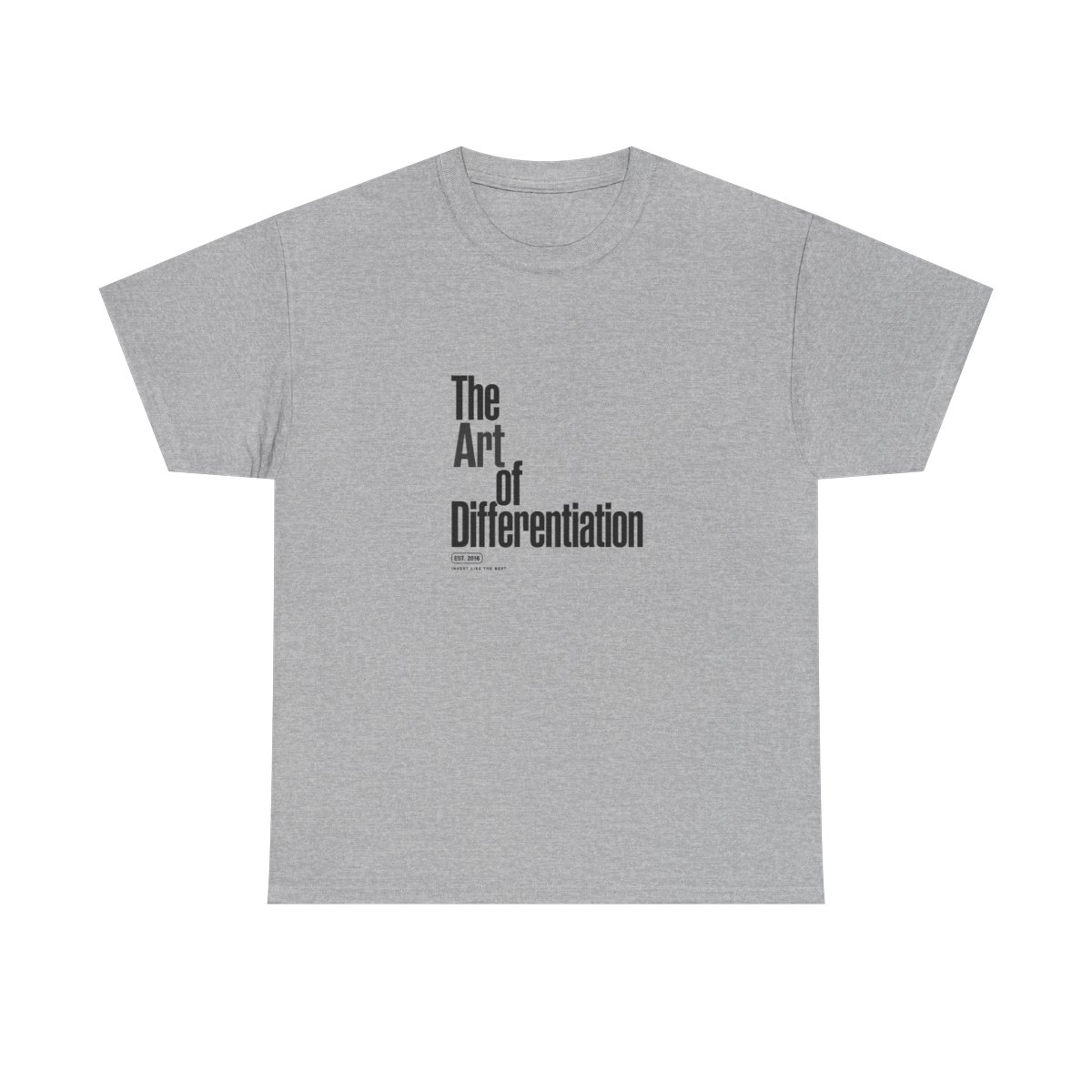 Invest Like The Best "Investing Masterclass" Unisex Tee - alternate angle 3, merchandise