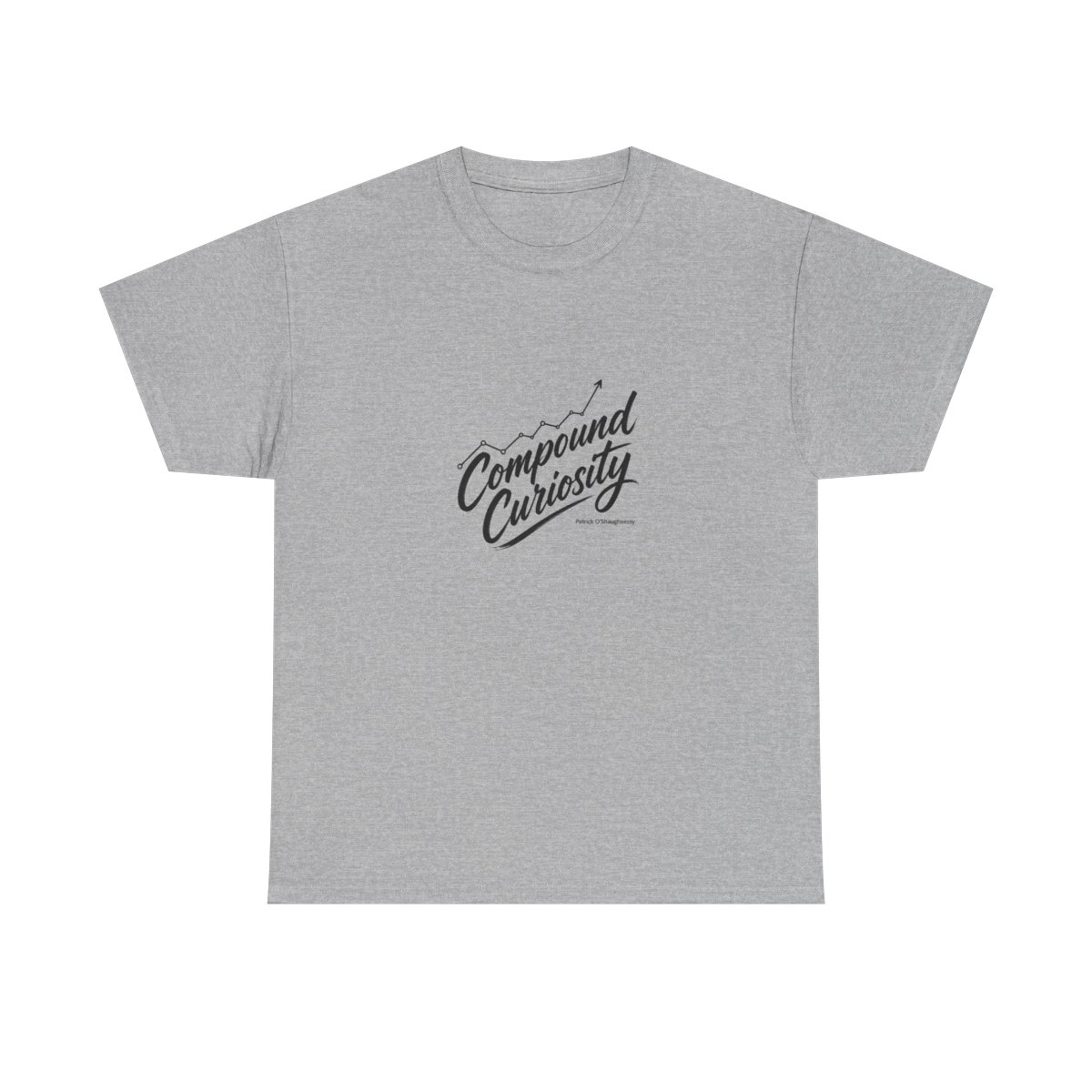 Invest Like The Best "Compound Curiosity" Unisex Tee - alternate angle 5, merchandise