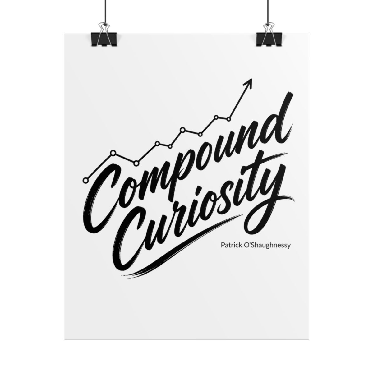 Invest Like The Best "Compound Curiosity" Poster