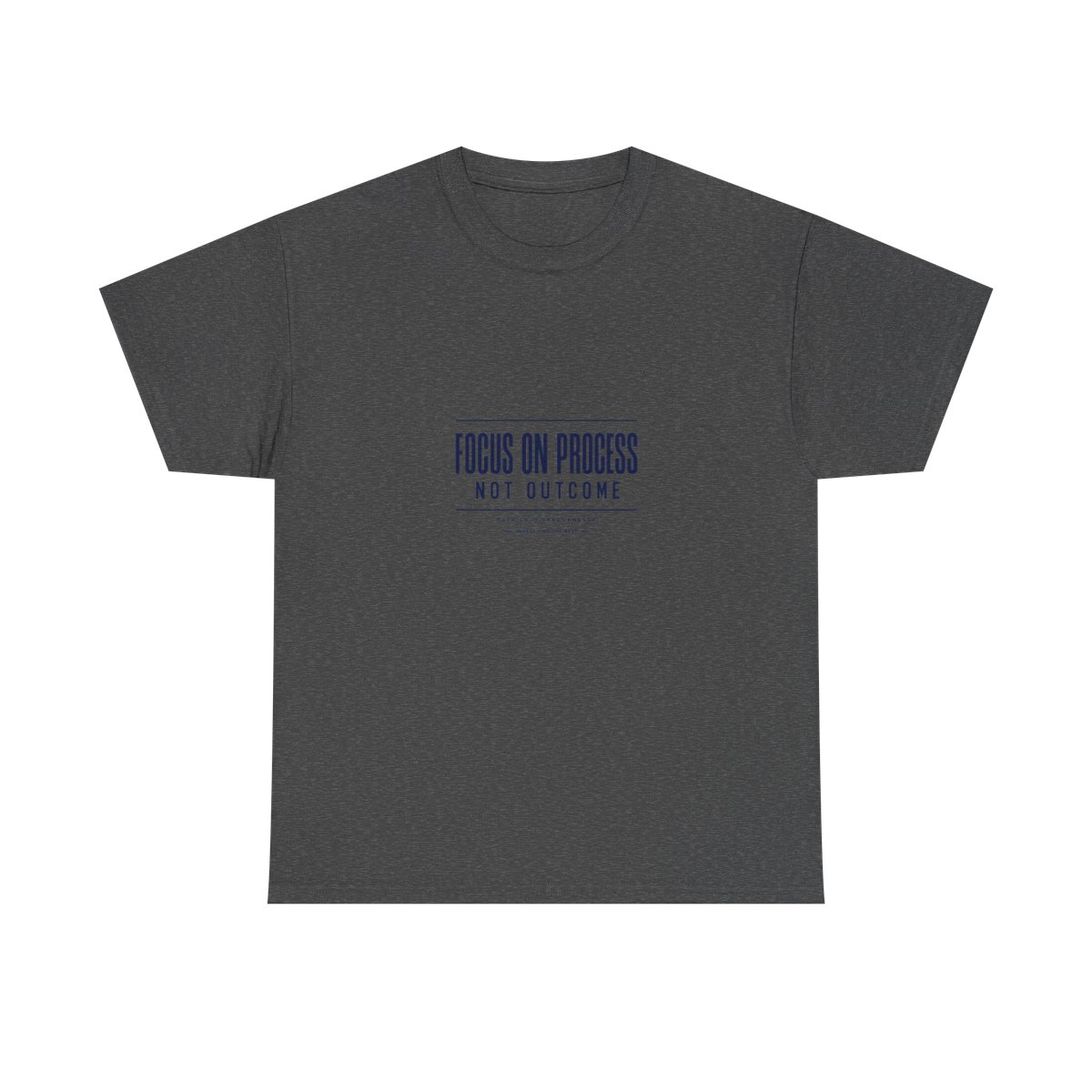 Invest Like The Best "Focus on Process, Not Outcome" Unisex Tee - alternate angle 2, merchandise
